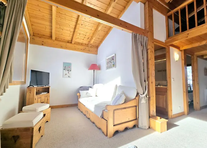 Apartmán Charming Sunny Duplex Megève