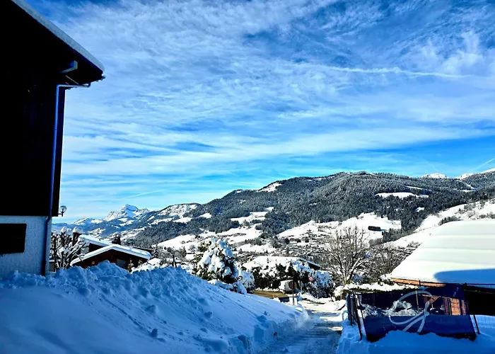 Charming Sunny Duplex Megève